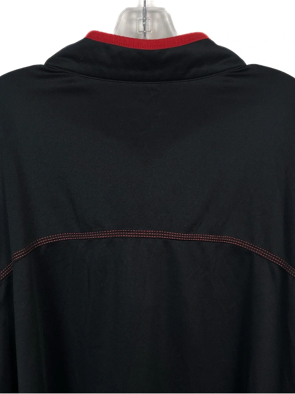Adidas Cincinnati Bearcats Mens XXL 1/4 Zip Black Red Pullover